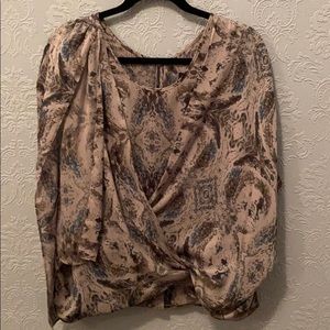 Robert Rodriguez Asymmetric Draped Top